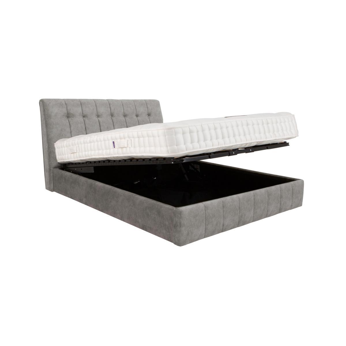 Antigua Ottoman Bed Frame - Double - Grey – image 2