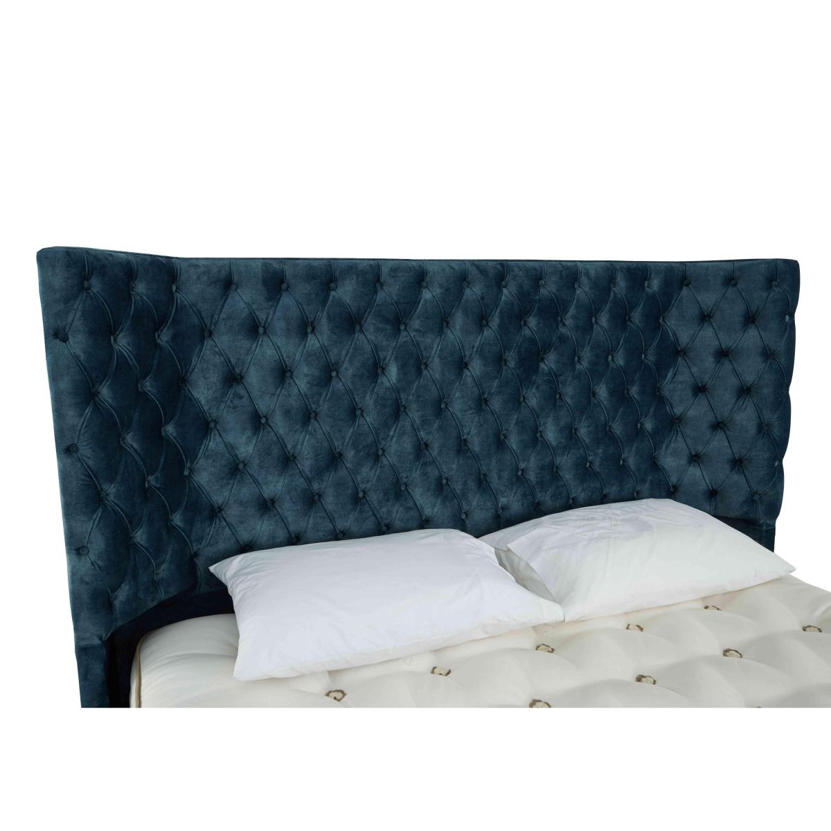 Maximus Electric Ottoman Bed Frame - Double - Velvet Pebble – image 3