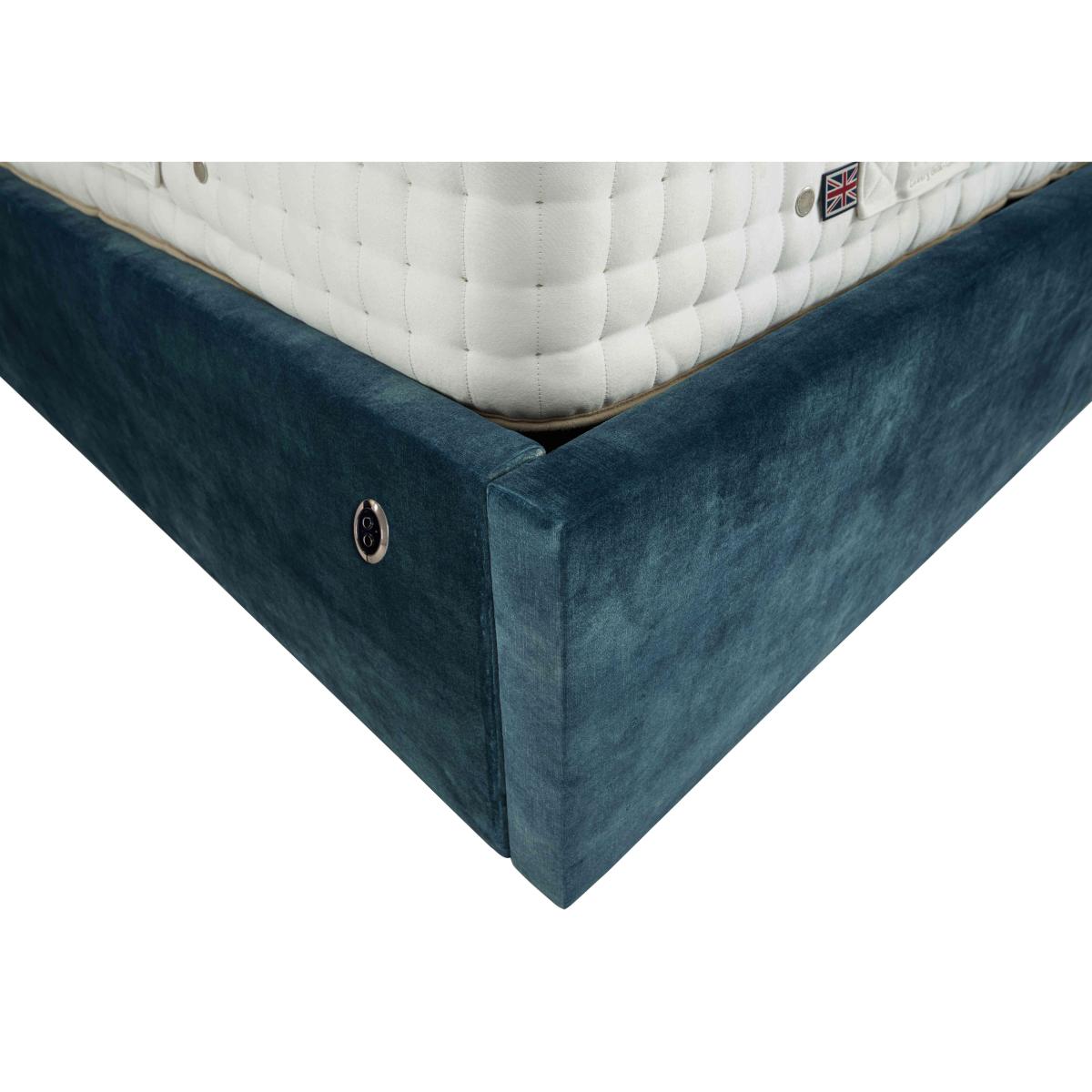 Maximus Electric Ottoman Bed Frame - Double - Velvet Pebble – image 4