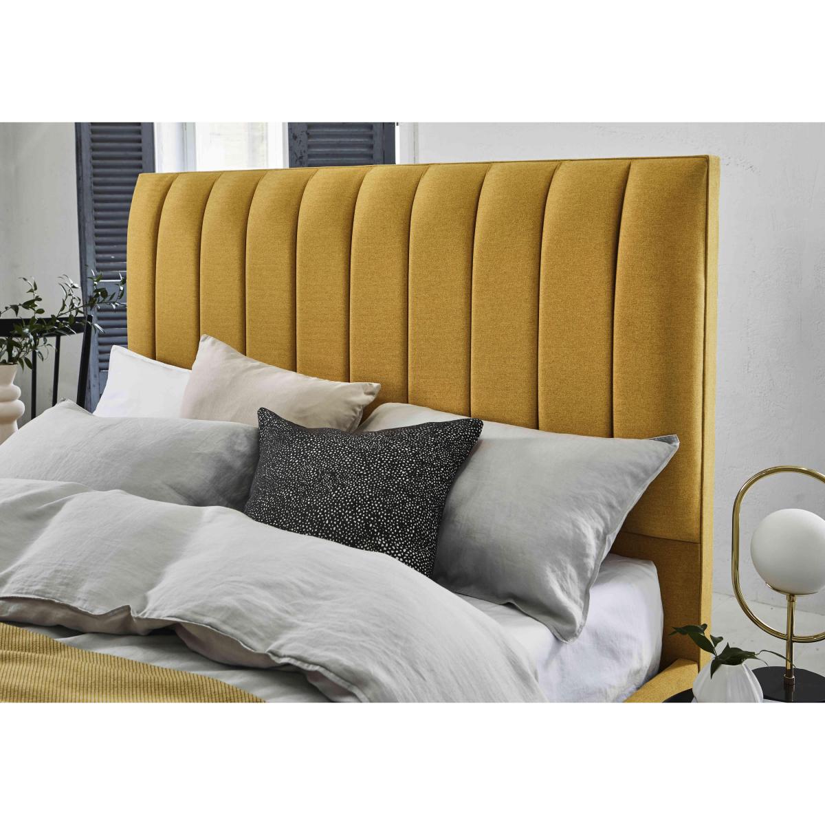 Sleep Story - Dickens Ottoman Bed Frame - Double - Linoso Nutmeg – image 4
