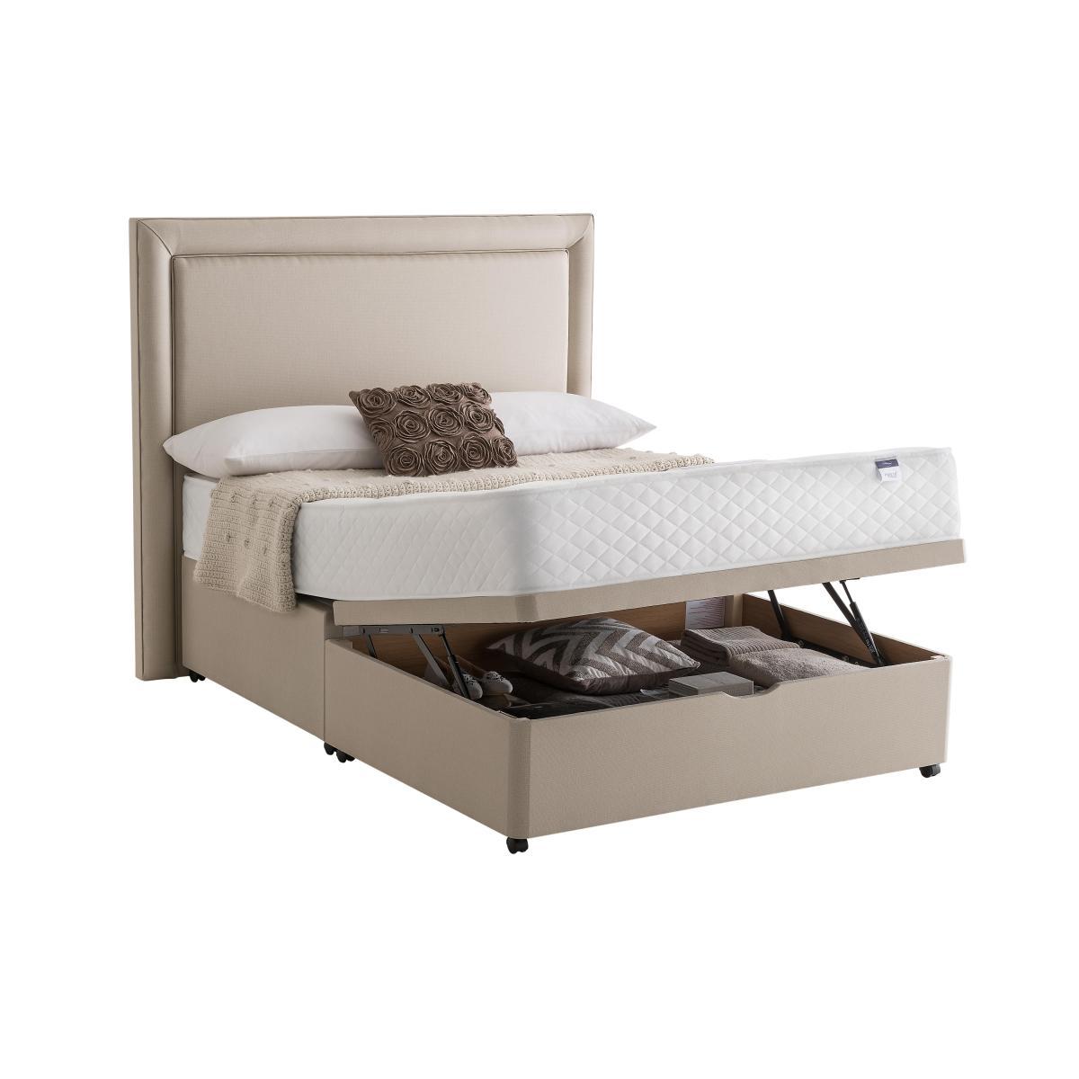 Silentnight - Miracoil Serenity Ortho Half Ottoman Divan Set - Double - Grey – image 3