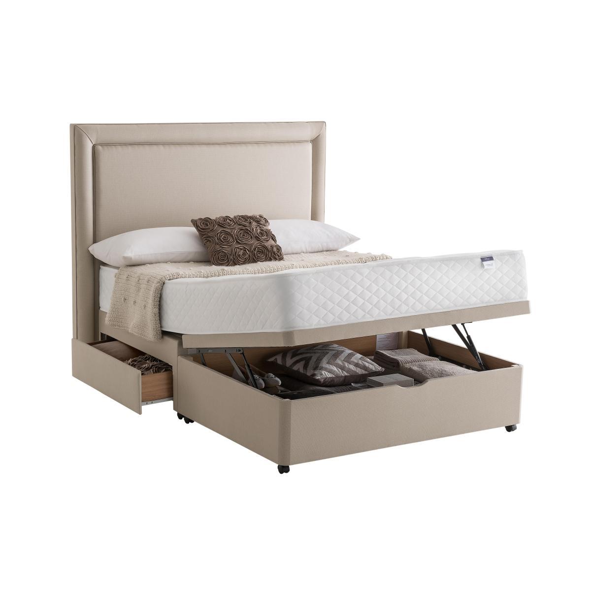 Silentnight - Miracoil Serenity Ortho Half Ottoman Divan Set - Double - Grey – image 4