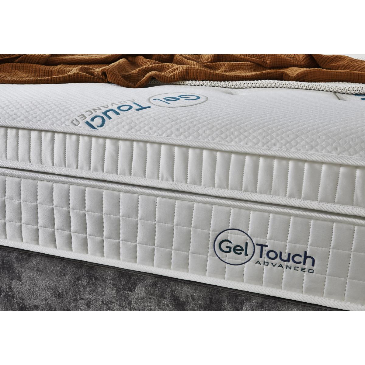 Sleepeezee - Geltouch Advanced 10000 End-Lift Ottoman Divan Set - Double - Pink – image 3