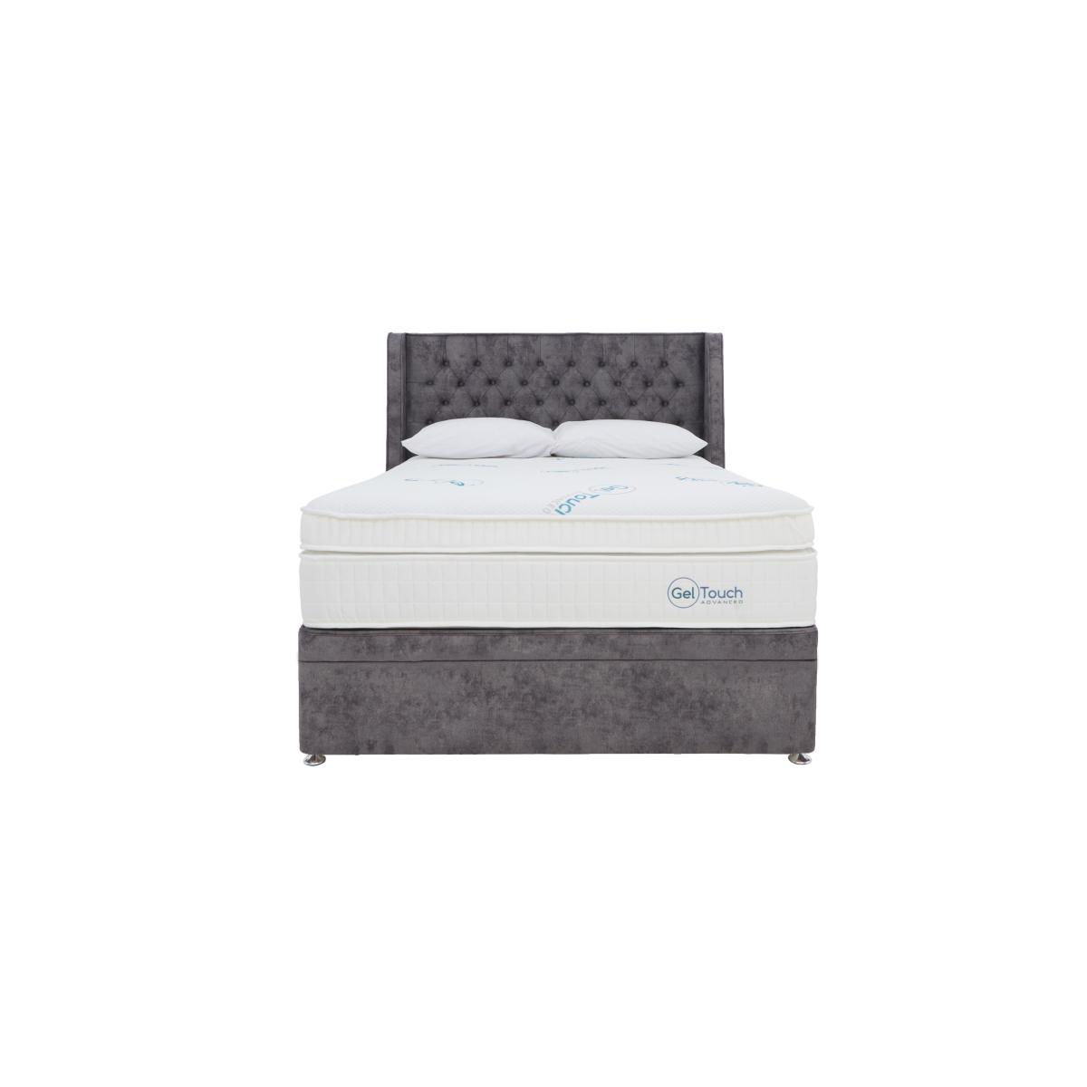 Sleepeezee - Geltouch Advanced 10000 Side-Lift Ottoman Divan Set - Double - Purple – image 5