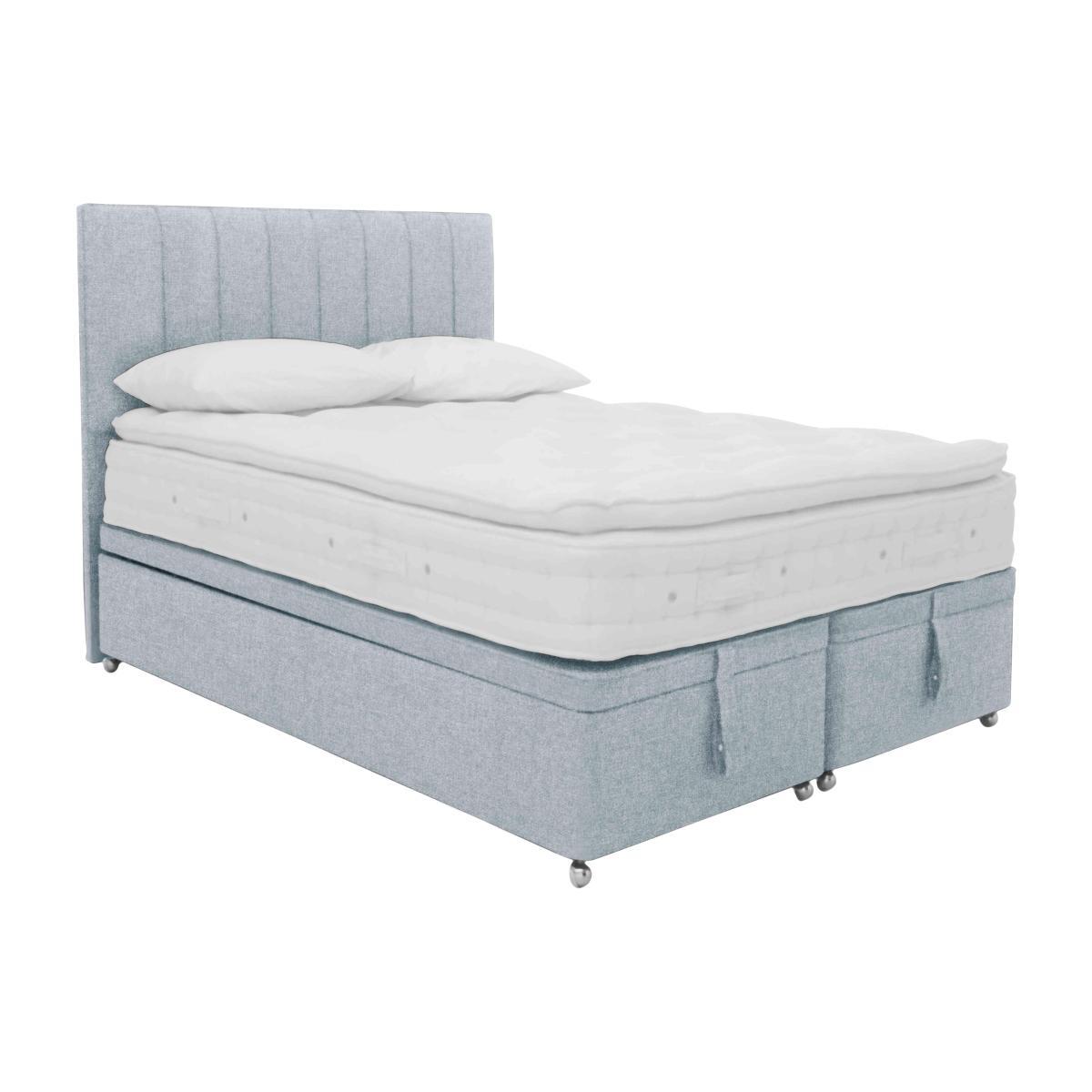 Hypnos - Bespoke Finesse Ottoman Divan Set - Double - Grey – image 1