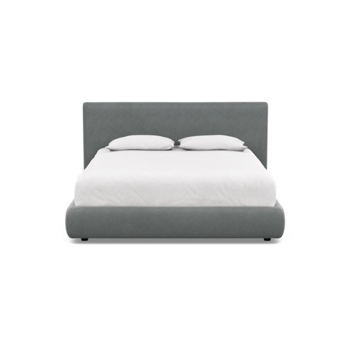 Heal's Alba Bed Double Luxury Leather Canella - Heal's UK Bedroom Furniture – image 2