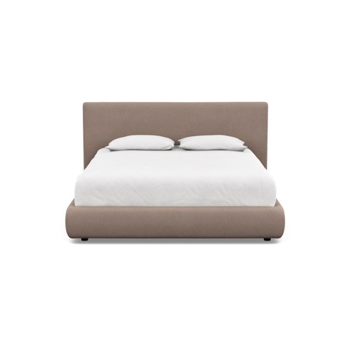 Heal's Alba Bed Double Luxury Leather Canella - Heal's UK Bedroom Furniture – image 11