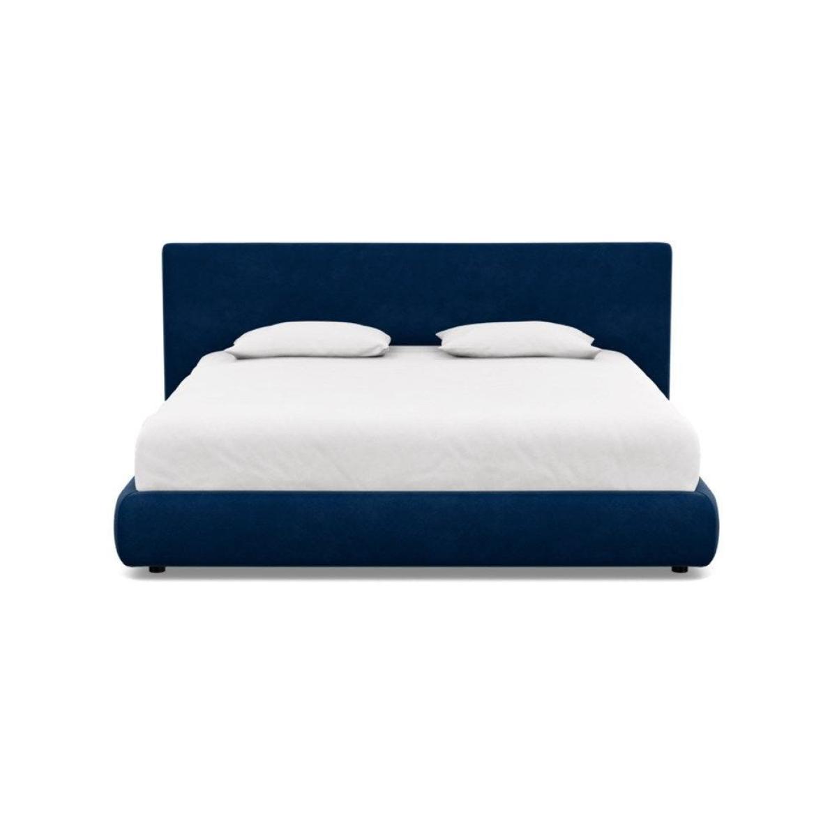 Heal's Alba Bed Double Luxury Leather Canella - Heal's UK Bedroom Furniture – image 12