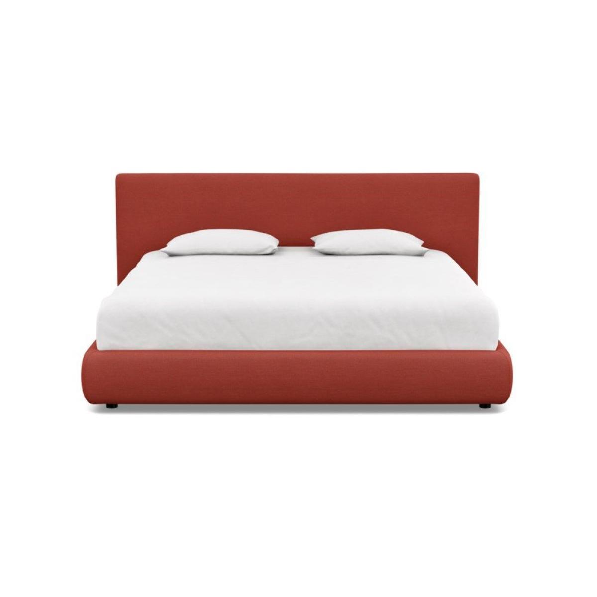 Heal's Alba Bed Double Luxury Leather Canella - Heal's UK Bedroom Furniture – image 17