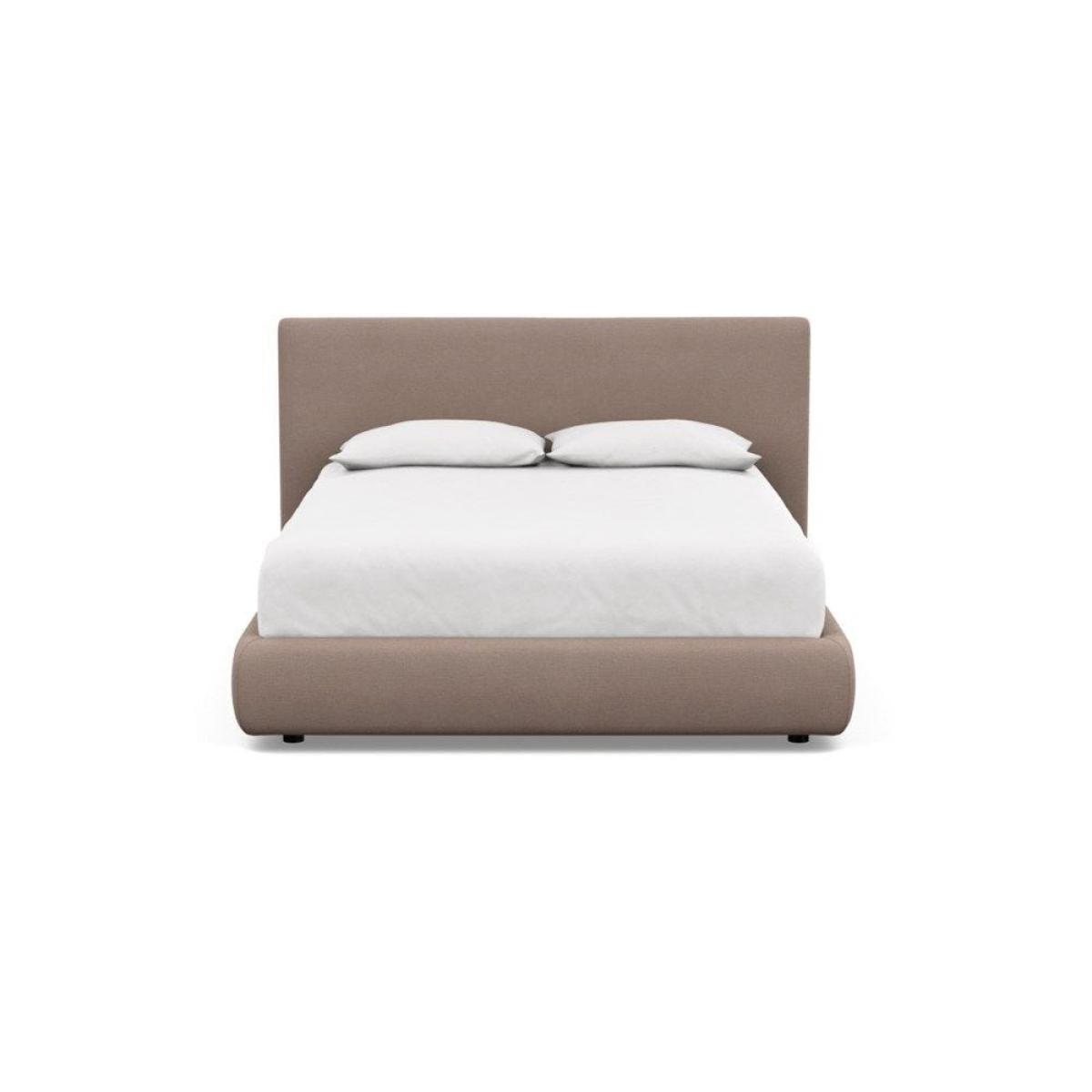 Heal's Alba Bed Double Luxury Leather Canella - Heal's UK Bedroom Furniture – image 22