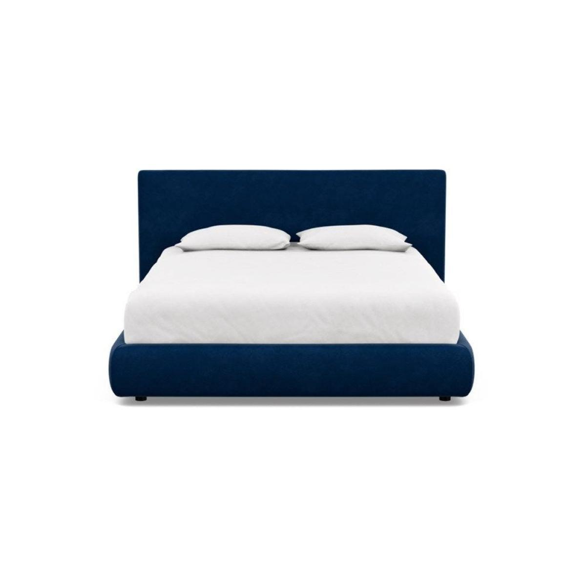 Heal's Alba Bed Double Luxury Leather Canella - Heal's UK Bedroom Furniture – image 24