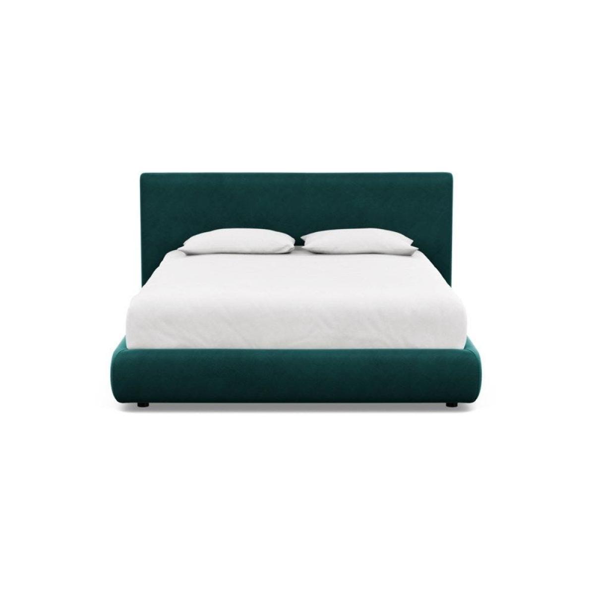 Heal's Alba Bed Double Luxury Leather Canella - Heal's UK Bedroom Furniture – image 25