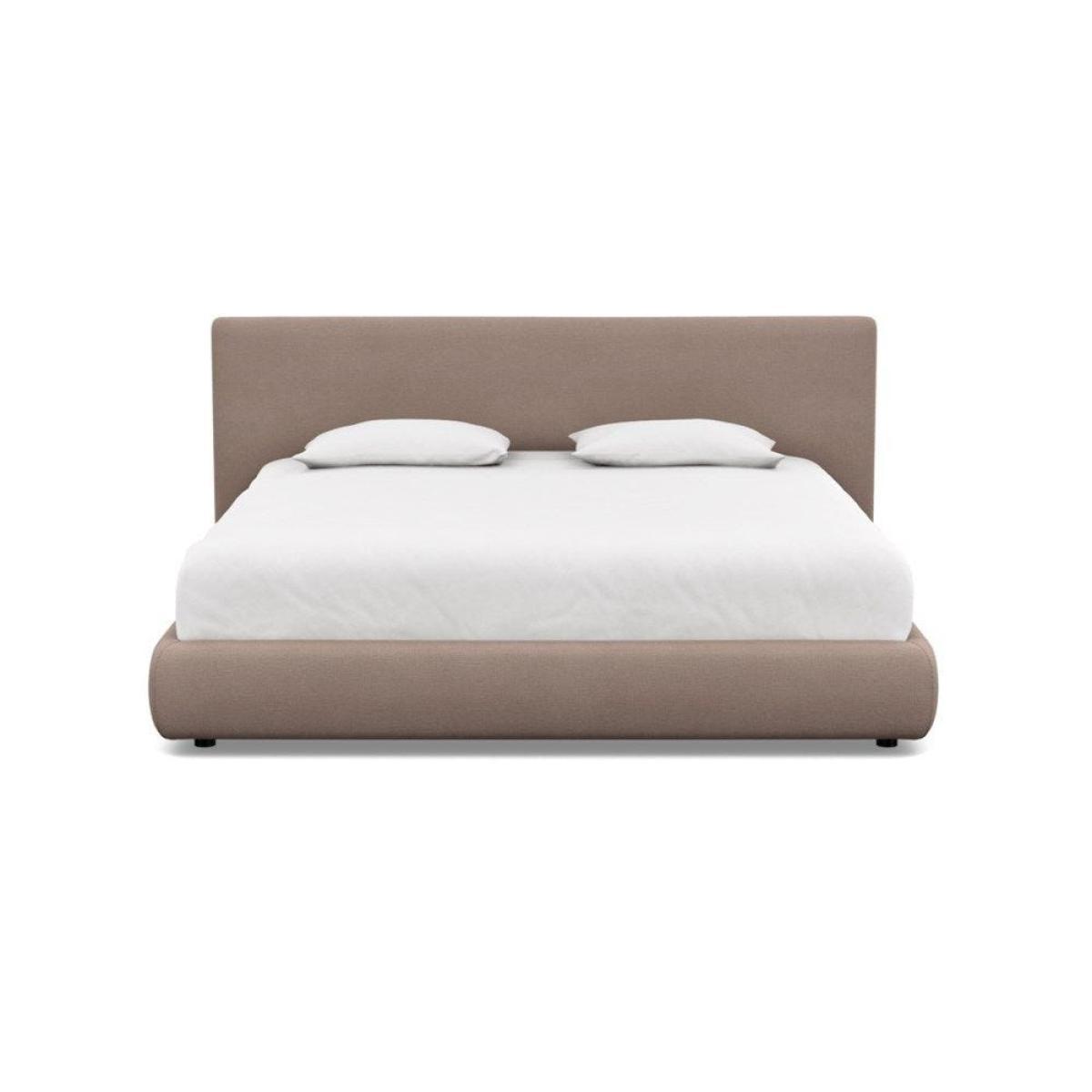 Heal's Alba Bed Double Luxury Leather Canella - Heal's UK Bedroom Furniture – image 36