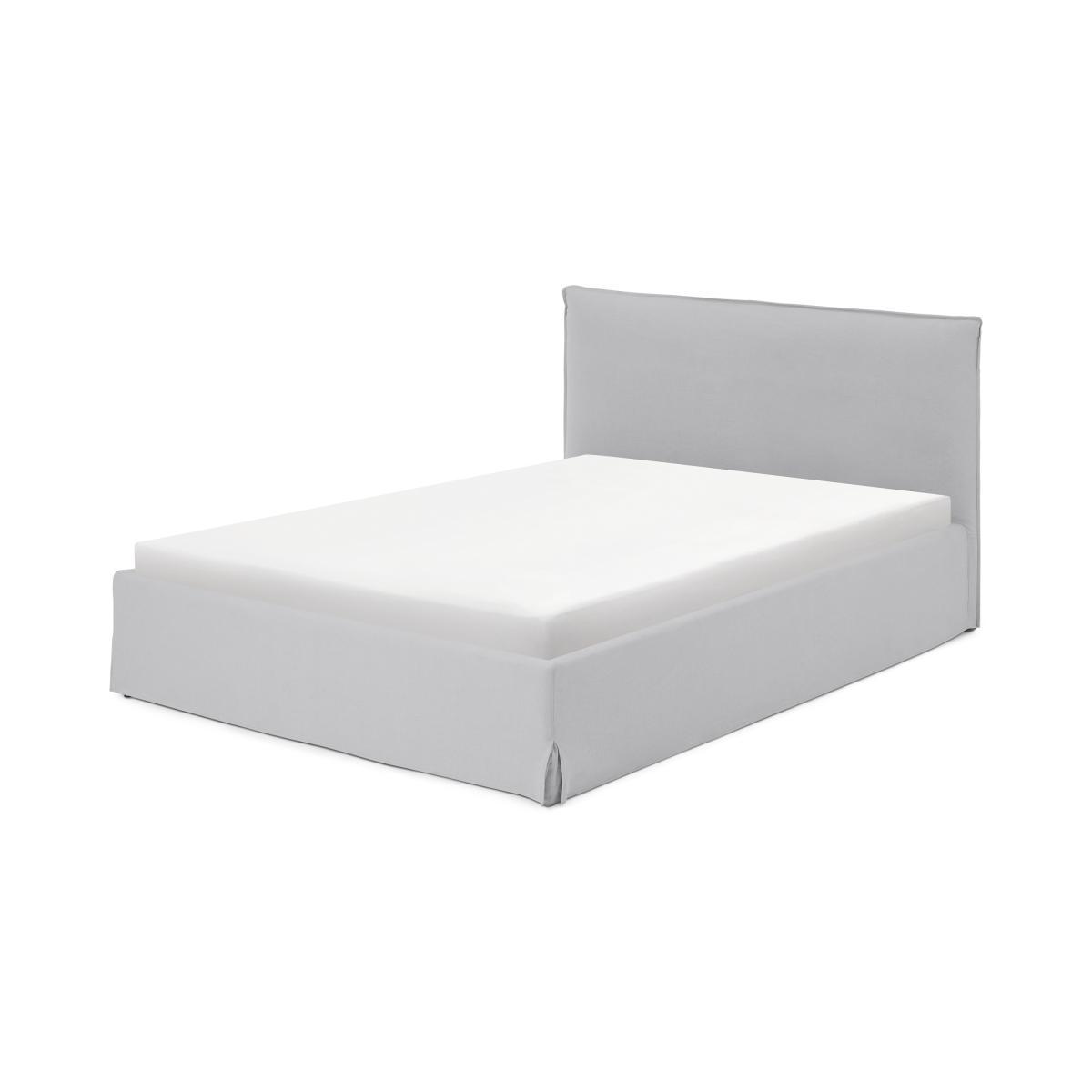 Orsa Double Ottoman Storage Bed, Mineral Cotton & Linen Mix – image 2