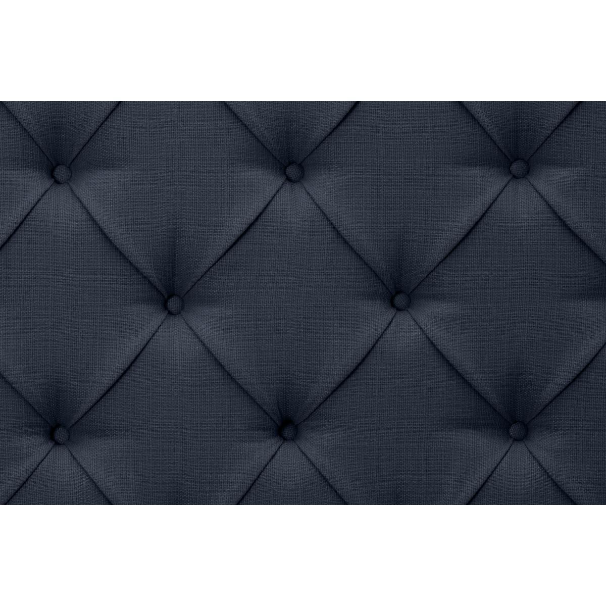 Skye Double Bed with Ottoman Storage, Dark Blue Weave – image 8