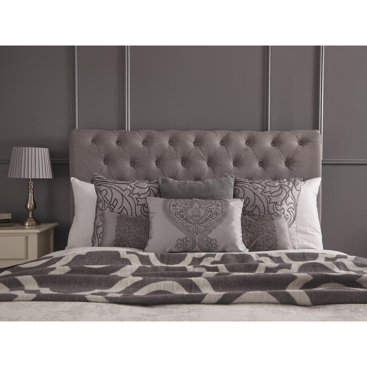 Layla Storage Ottoman Bed Frame - Silver / Double – image 6