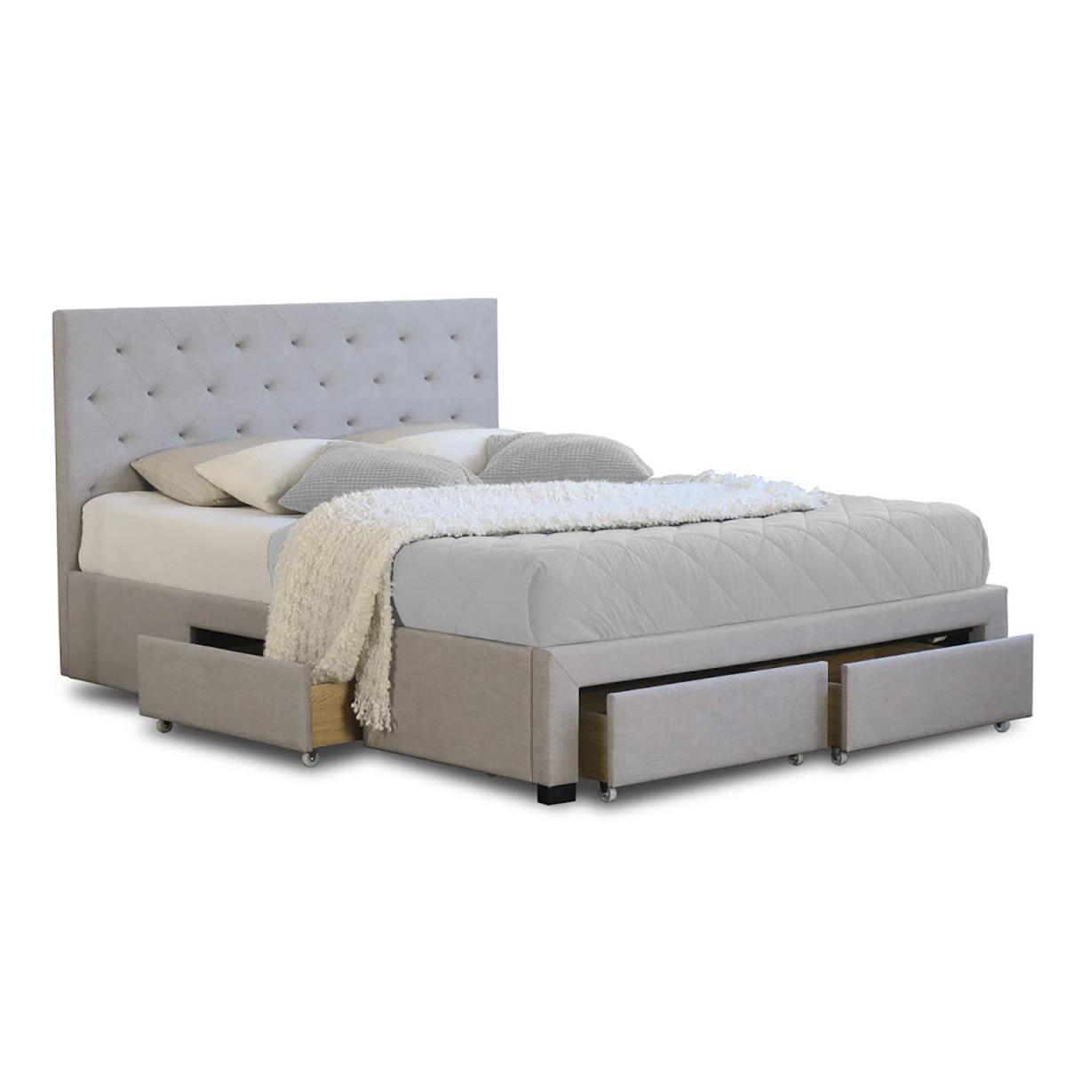 Lester 4 Drawer Storage Bed - Double – image 2
