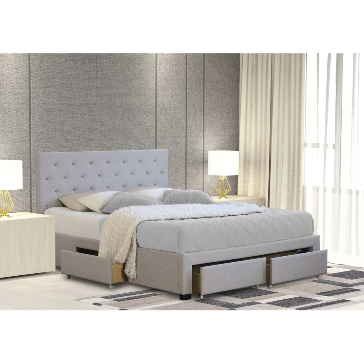 Lester 4 Drawer Storage Bed - Double – image 4