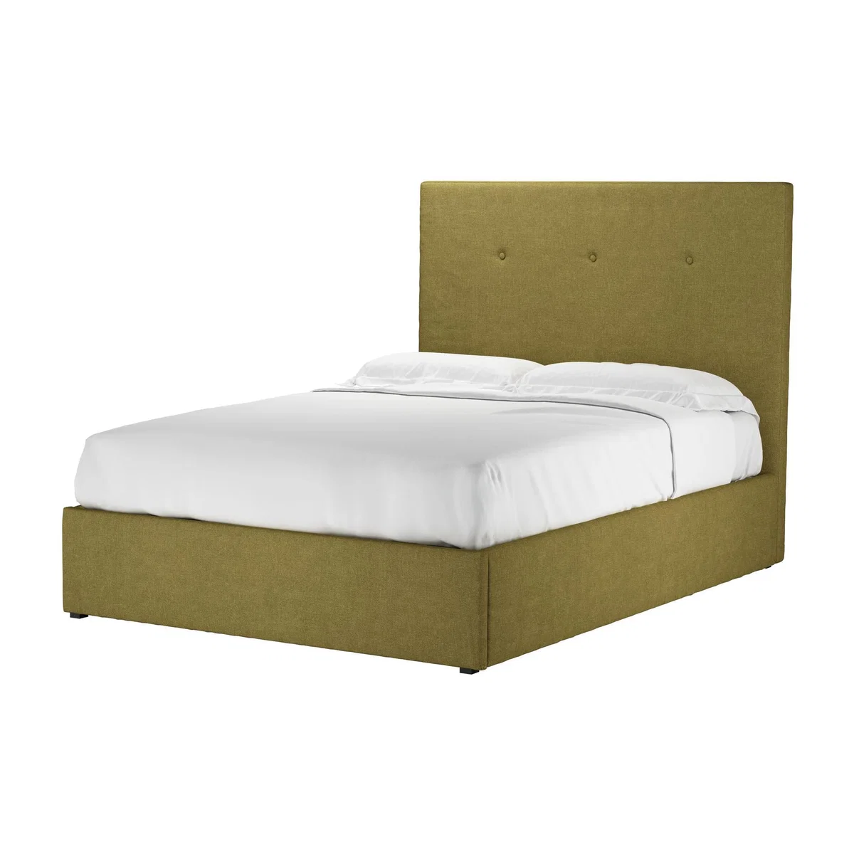 Avery 130cm Double Ottoman Bed in Mossymere Norfolk Cotton - sofa.com – image 1