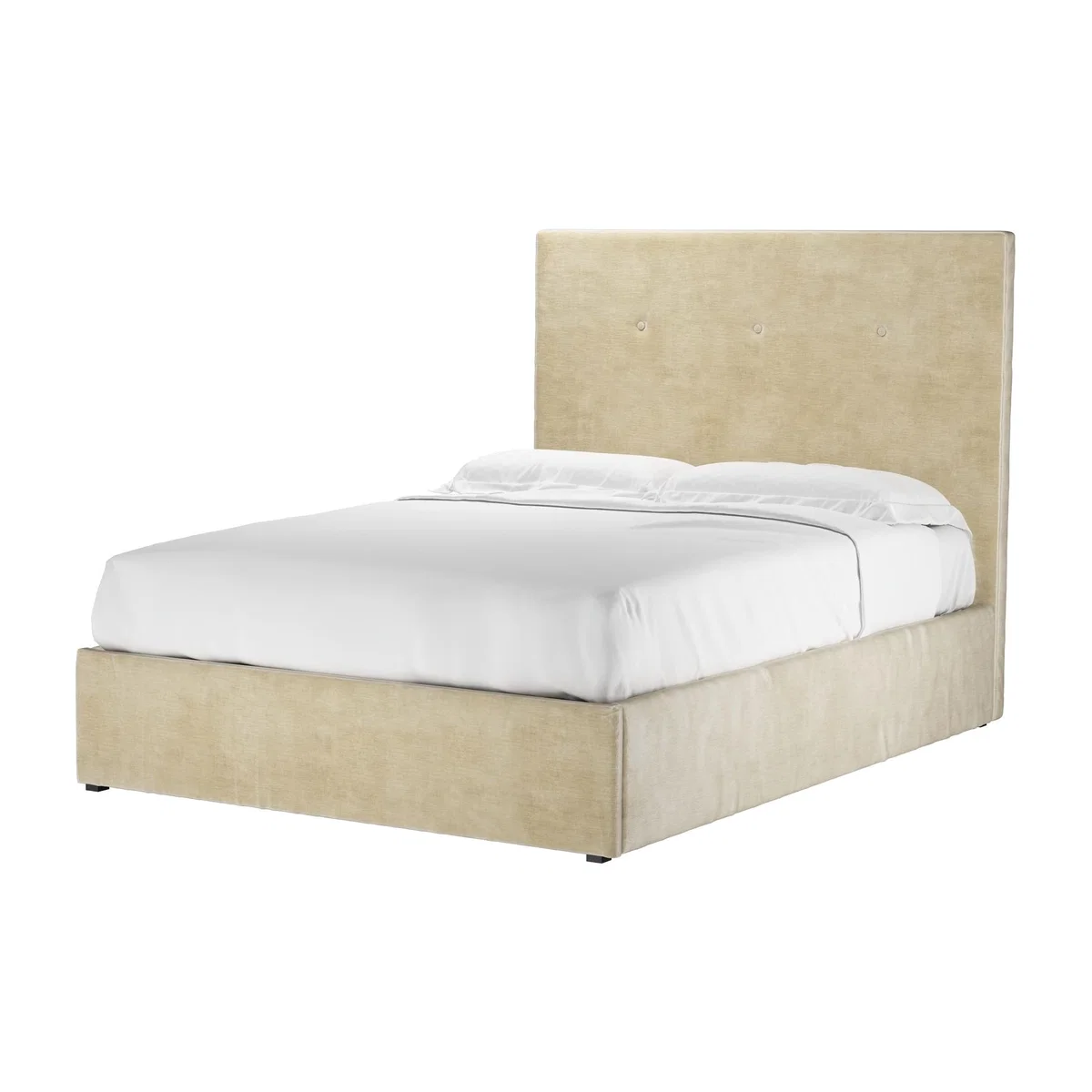 Avery 130cm Double Ottoman Bed in Apollo Easy Care Velvet - sofa.com