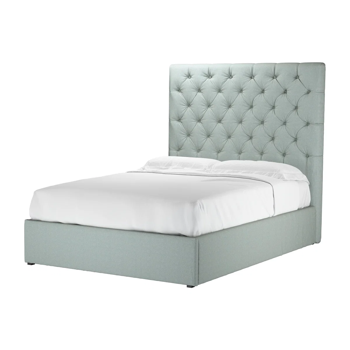 Rosalie 150cm Double Ottoman Bed in Coastal House Basket Weave - sofa.com – image 1