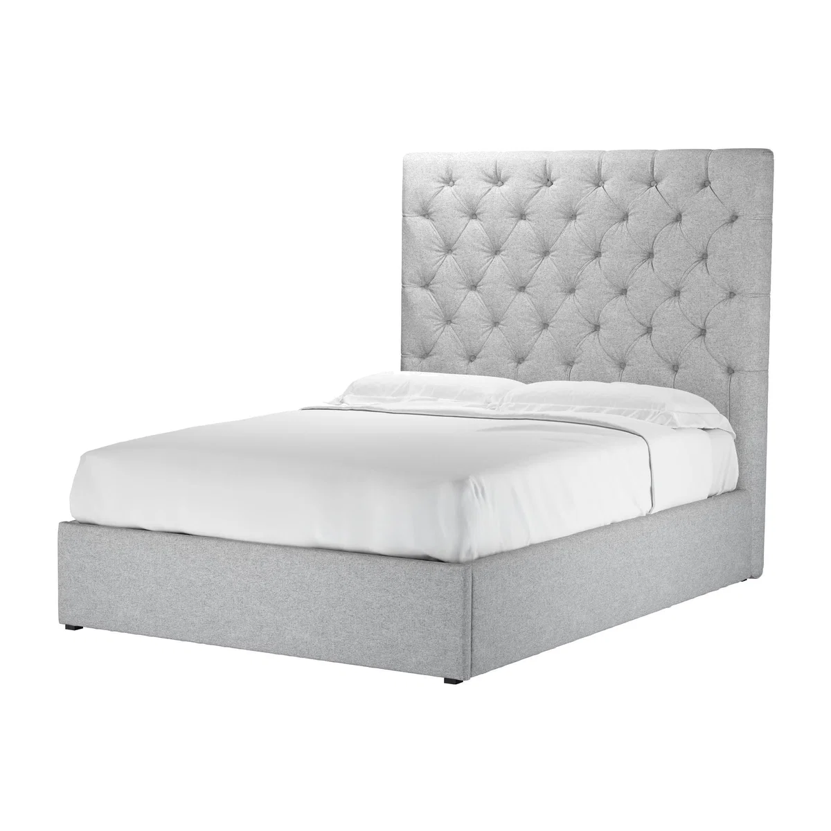 Rosalie 150cm Double Ottoman Bed in White Cliffs Whitstable - sofa.com – image 1