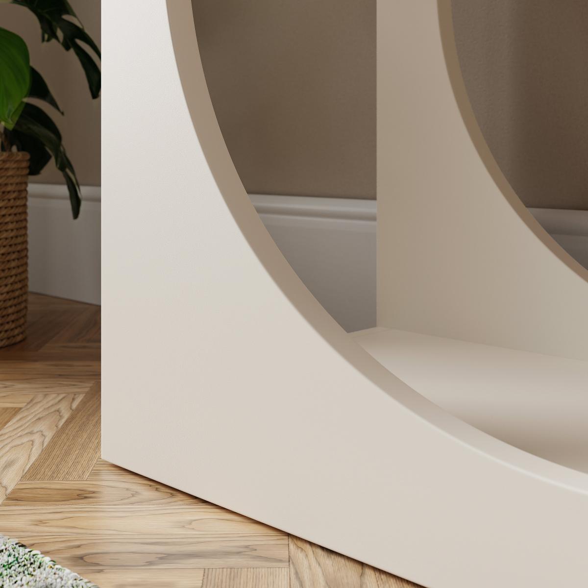 Albourne Tall Bookcase, Oak Effect Stone – image 4