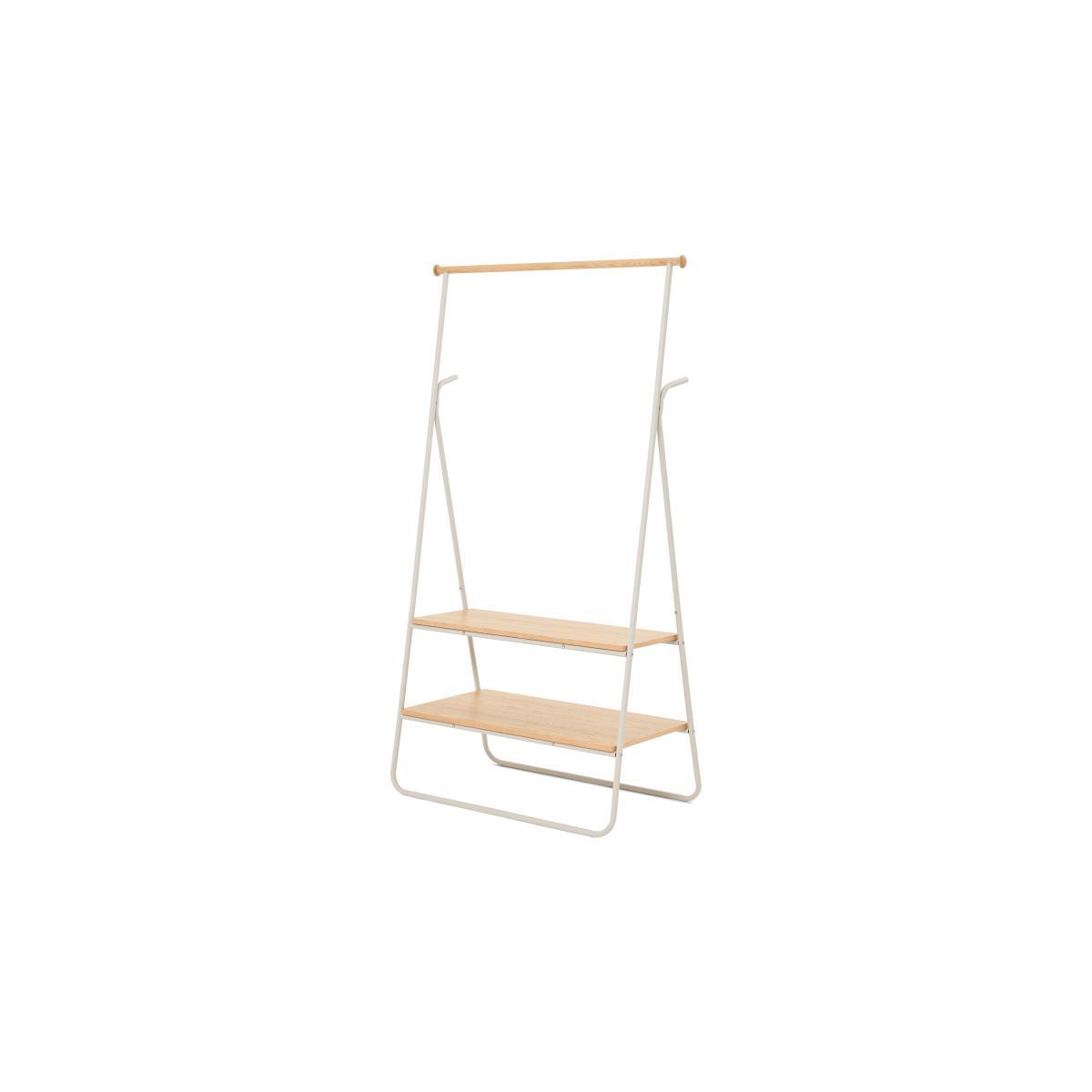 Lucia Garment & Storage Rack, Warm Grey – image 2