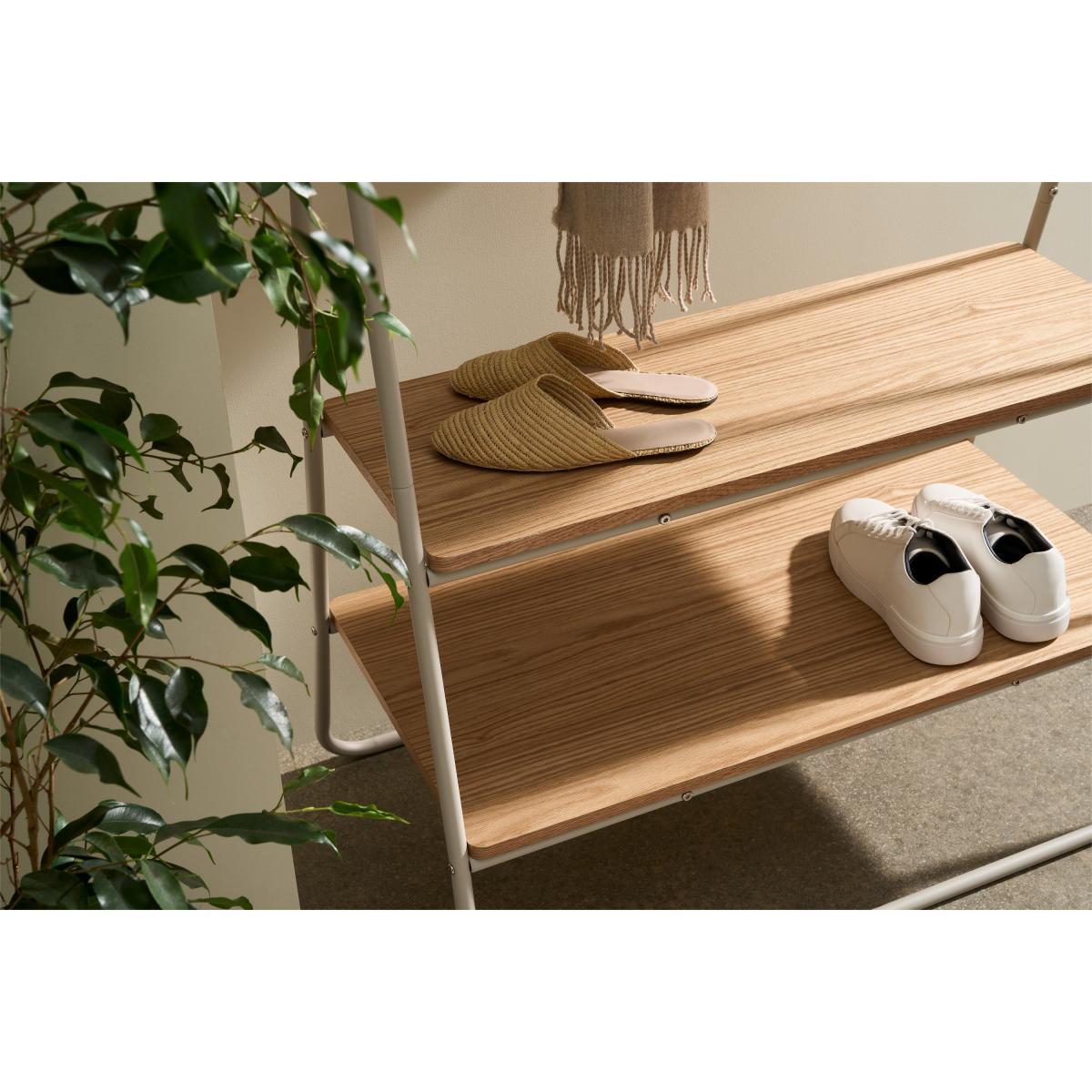Lucia Garment & Storage Rack, Warm Grey – image 6
