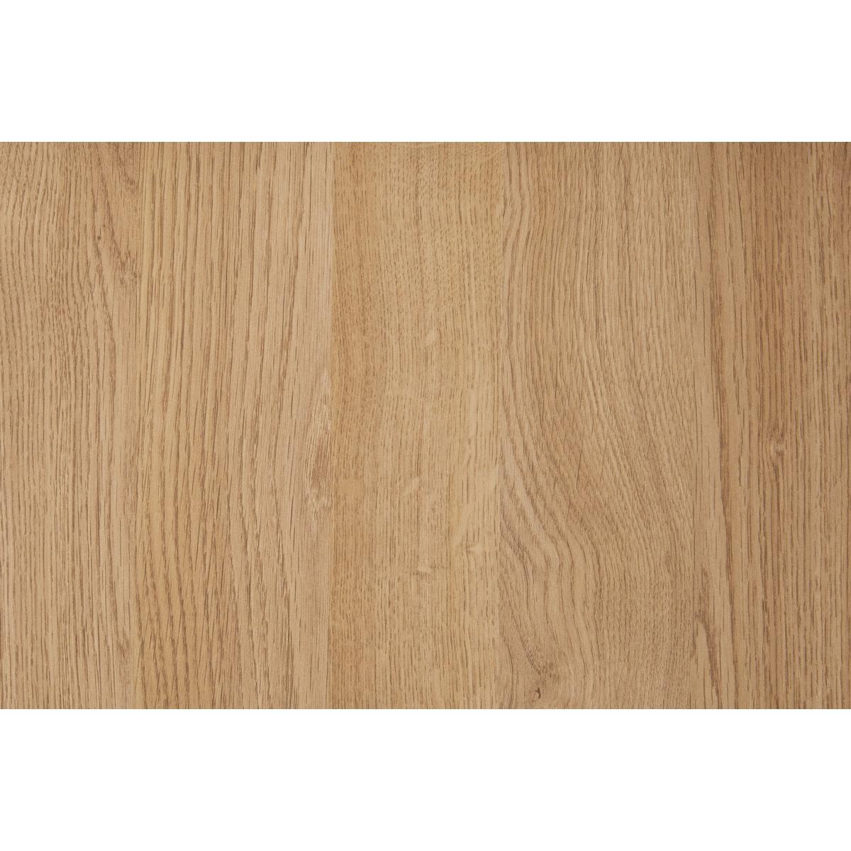 Hopkins Wide Bookcase, Oak Effect & White – image 8
