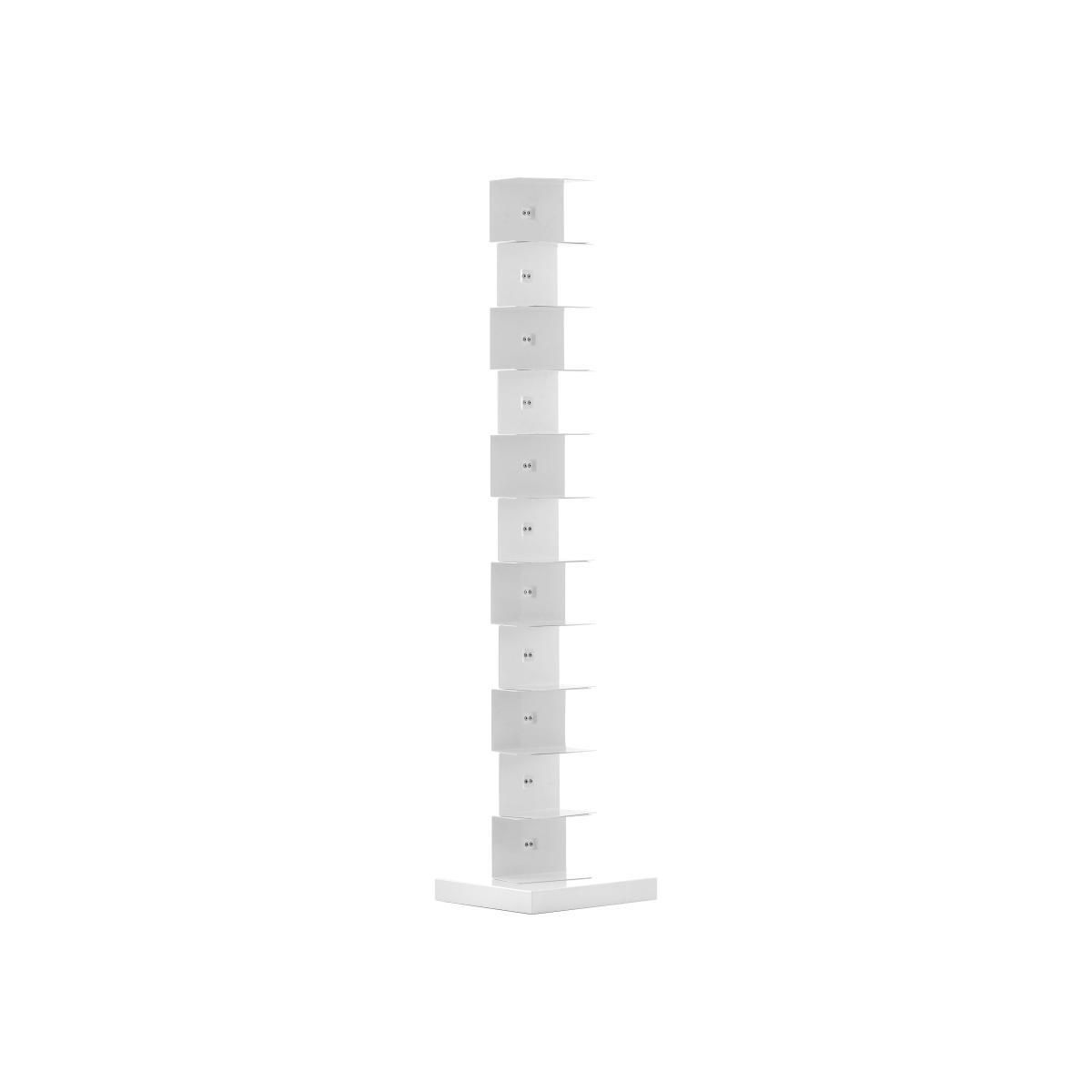 Ptolomeo Bookcase - 1 face - H 160 cm by Opinion Ciatti White – image 1