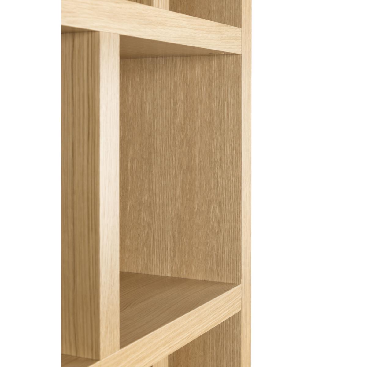 Rotterdam Bookcase - / L 70 x H 198 cm by POP UP HOME Natural wood – image 2