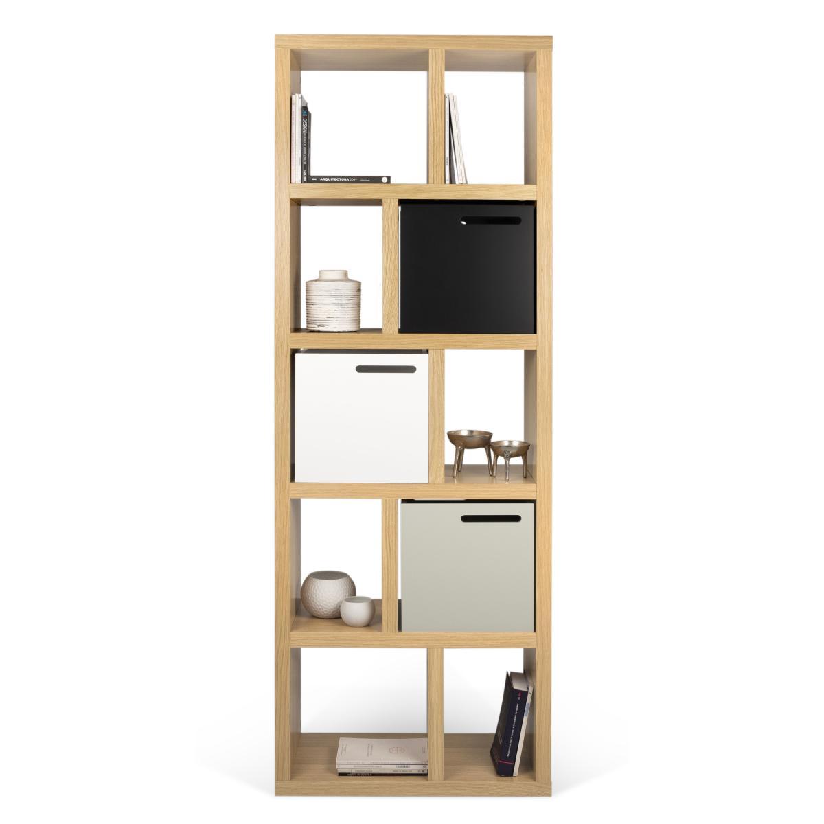 Rotterdam Bookcase - / L 70 x H 198 cm by POP UP HOME Natural wood – image 5