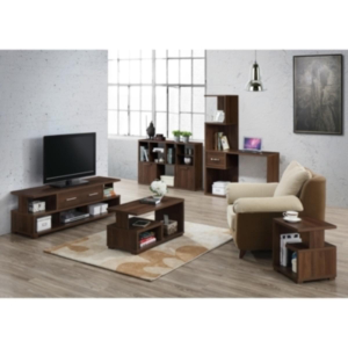 Apollo Low Shelf Unit - Oak – image 4