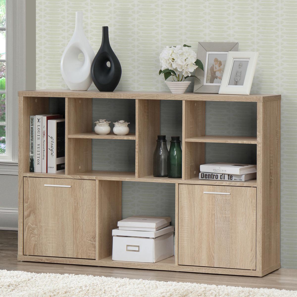 Apollo Low Shelf Unit - Oak – image 5