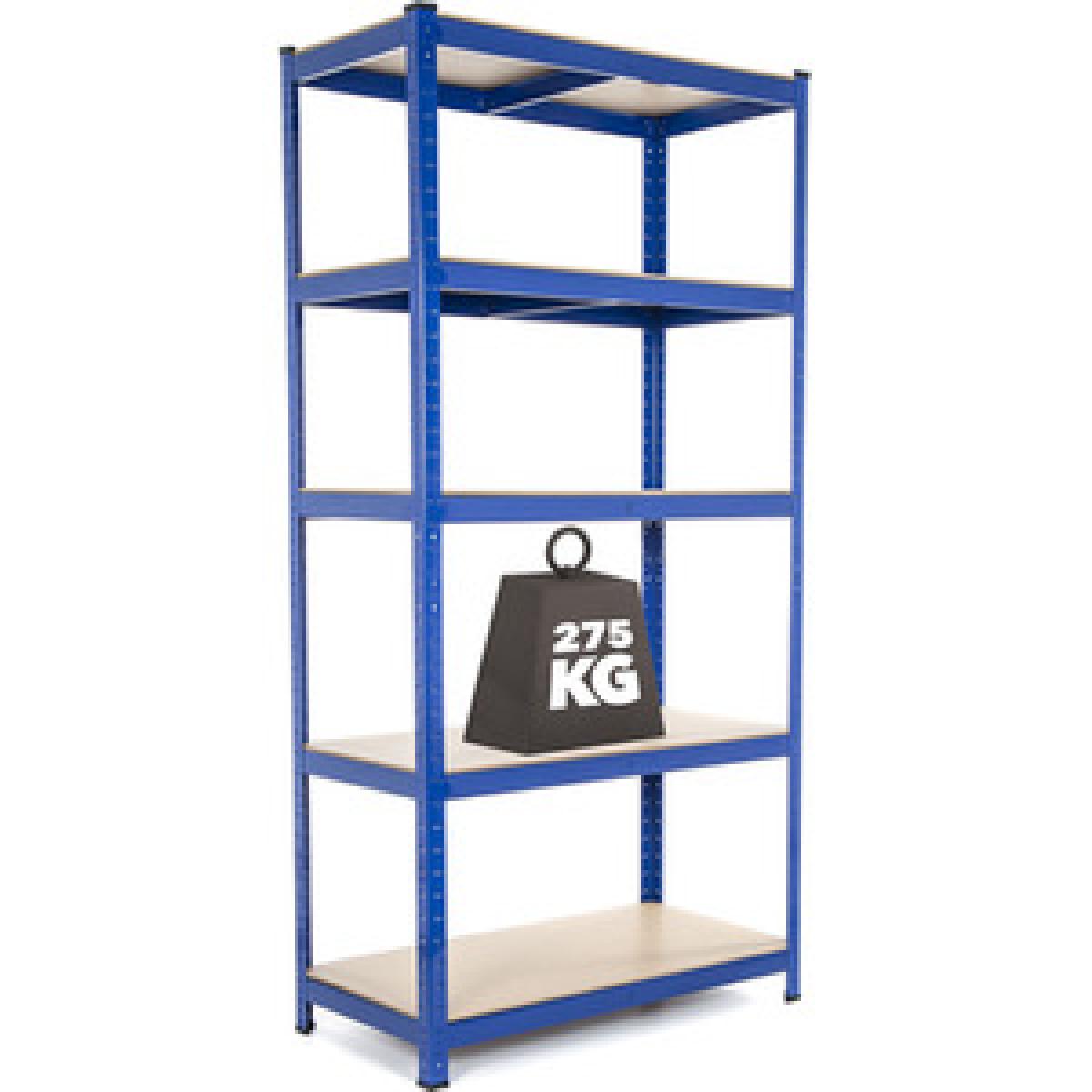 3 Bays of Garage Shelving 1800mm H - Blue – image 2