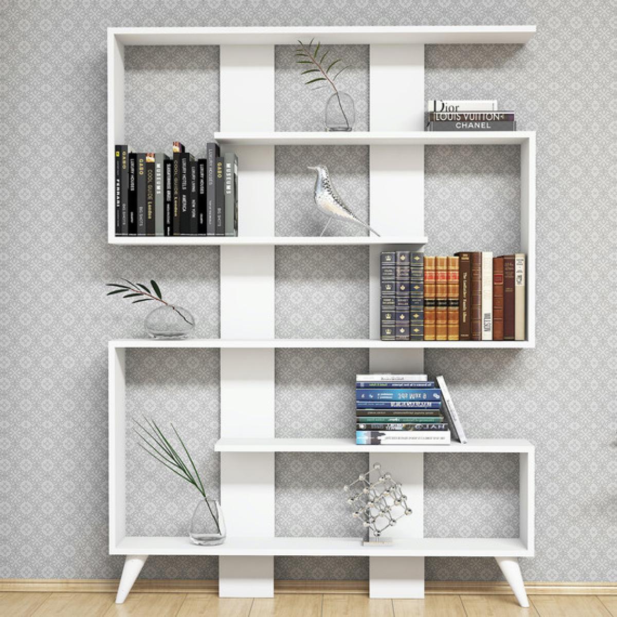Jane - Bookcase - White