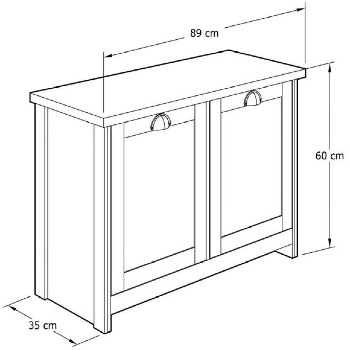 Lancaster Shoe Storage Cabinet – image 9