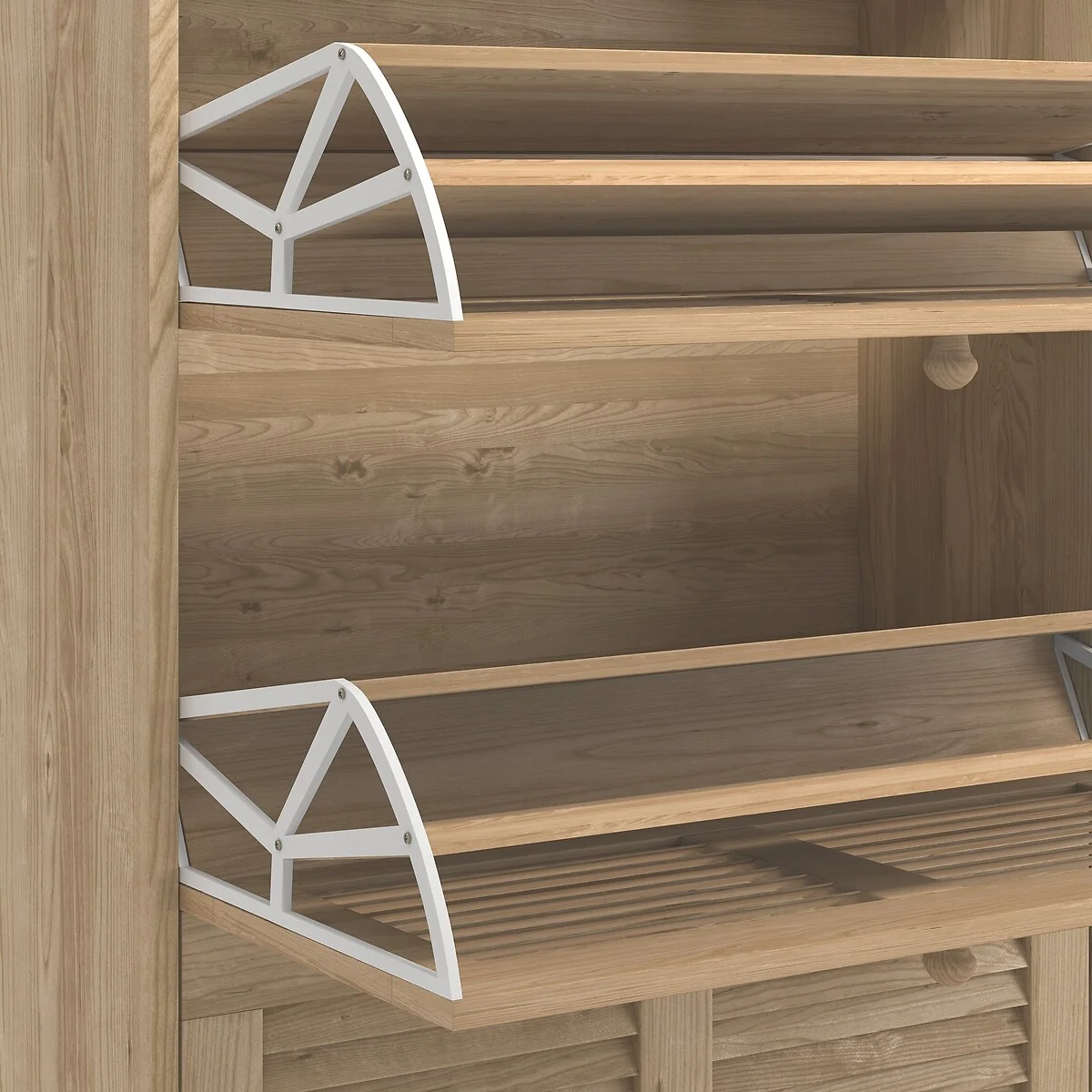 Mayor 3-Tier Shoe Cabinet – image 5