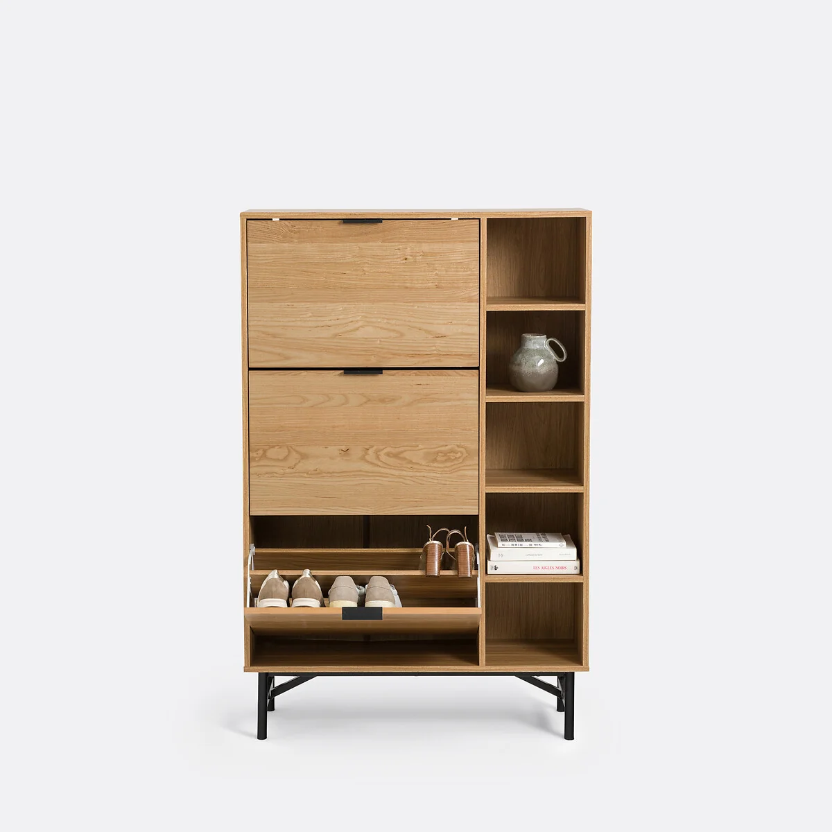 Jarta 3-Door Shoe Cabinet – image 4