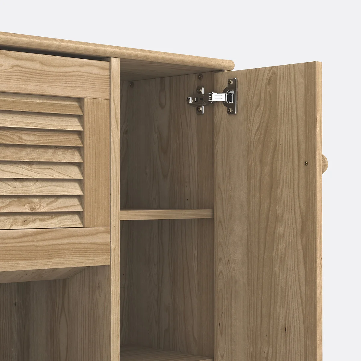 Mayor Shoe Cabinet, 1 Door & 3 Flaps – image 6