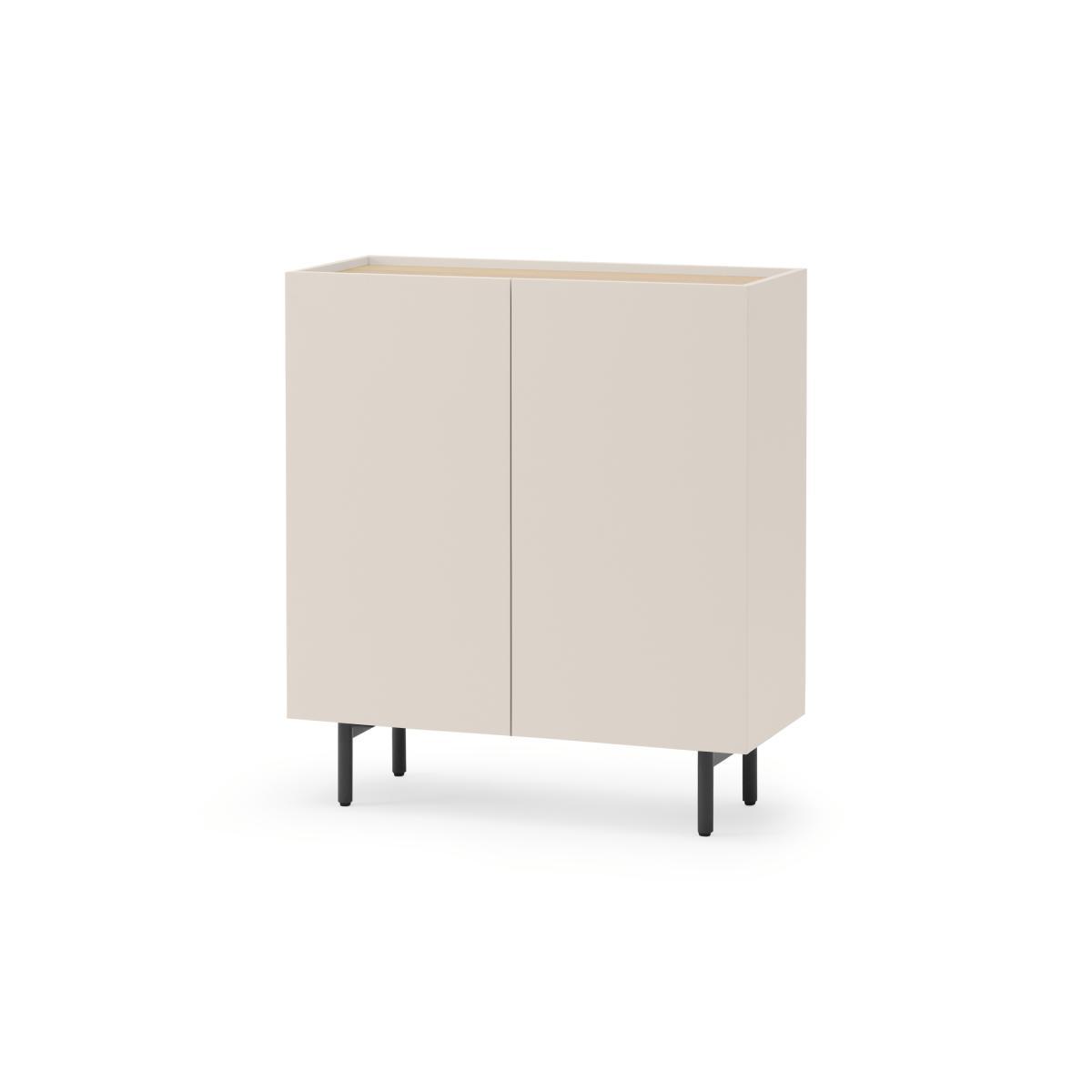 Mino Hallway Storage, Oak & Alabaster Beige – image 3