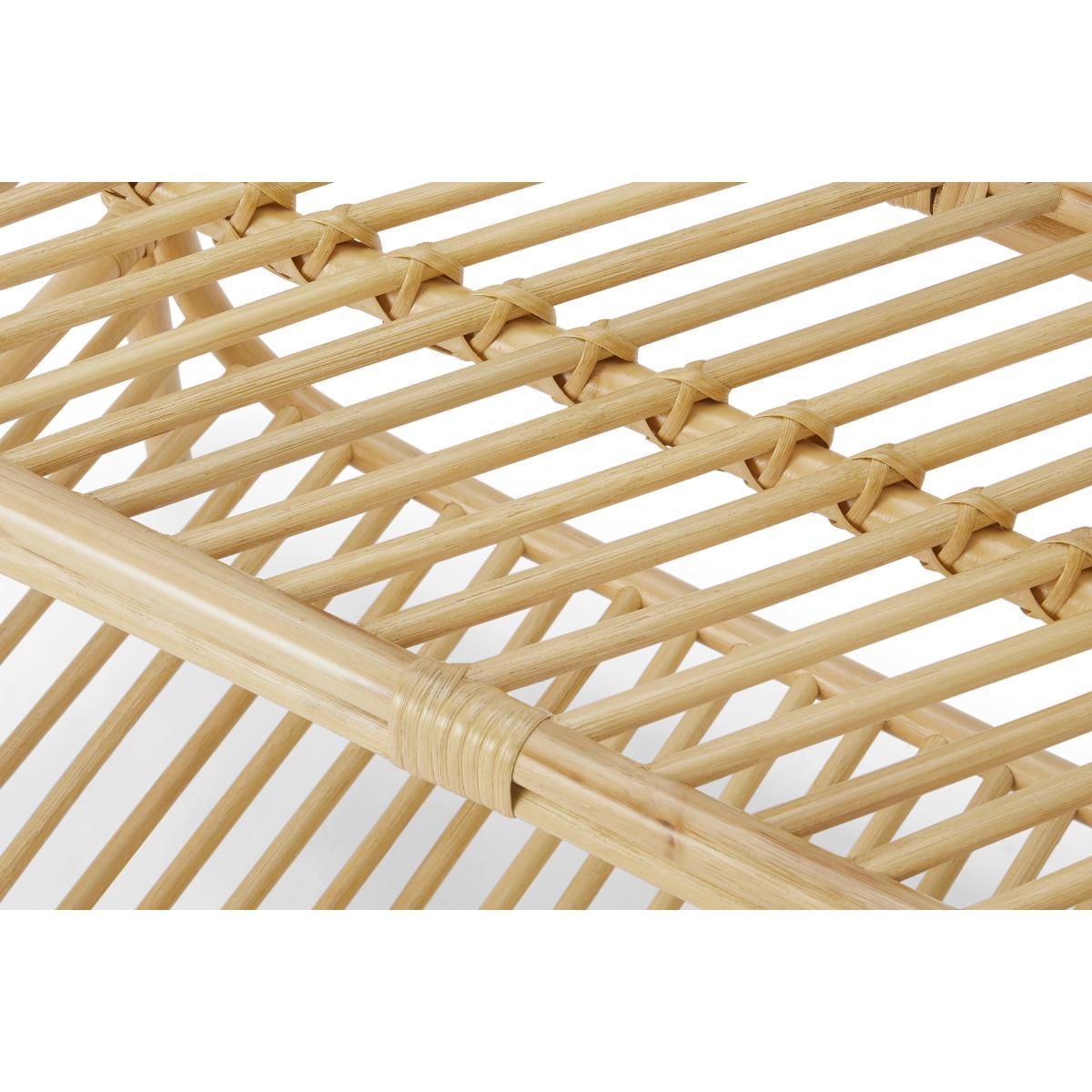 Bianca Rattan Shoe Storage Rack, Natural – image 7