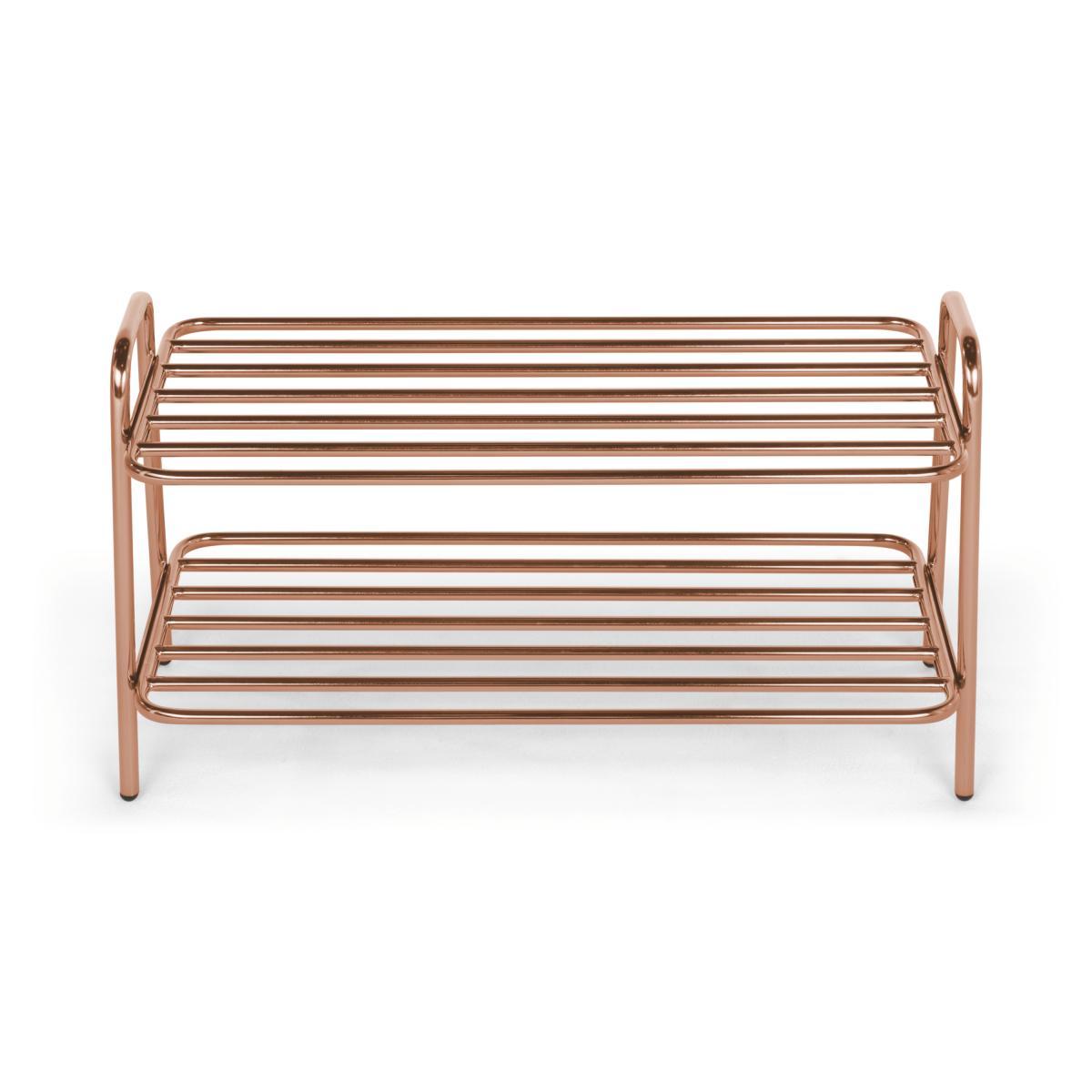 Alana Shoe Rack, Copper – image 6