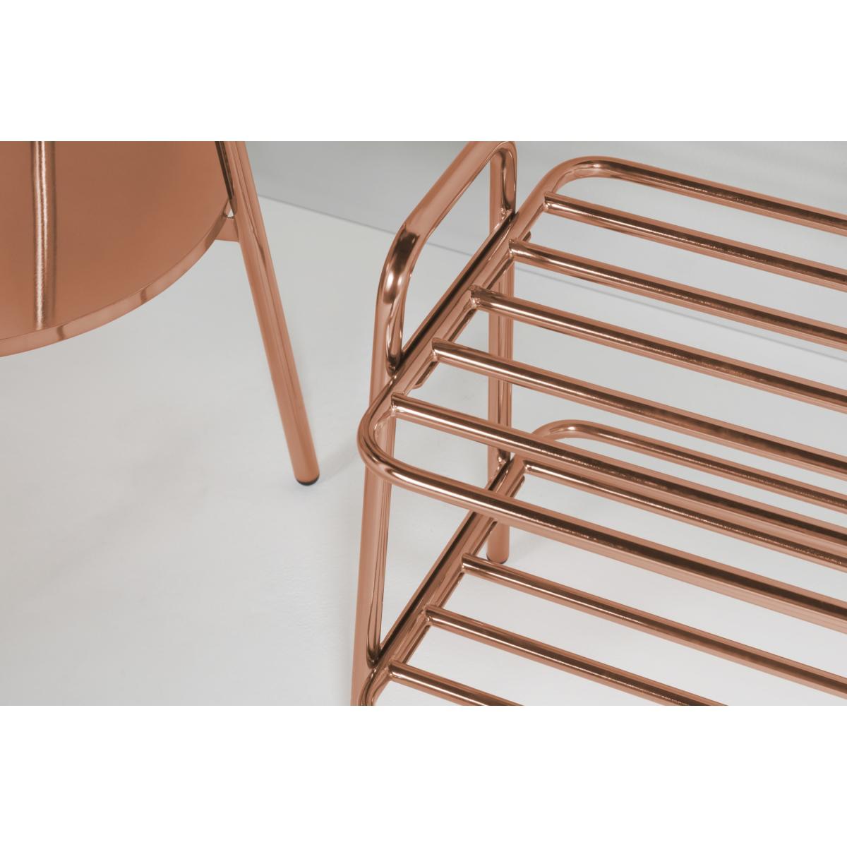 Alana Shoe Rack, Copper – image 7