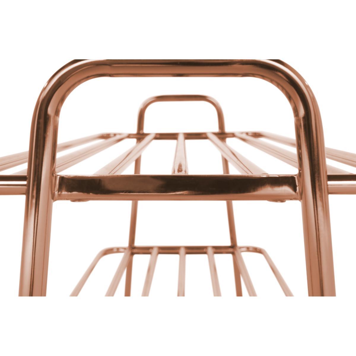 Alana Shoe Rack, Copper – image 8