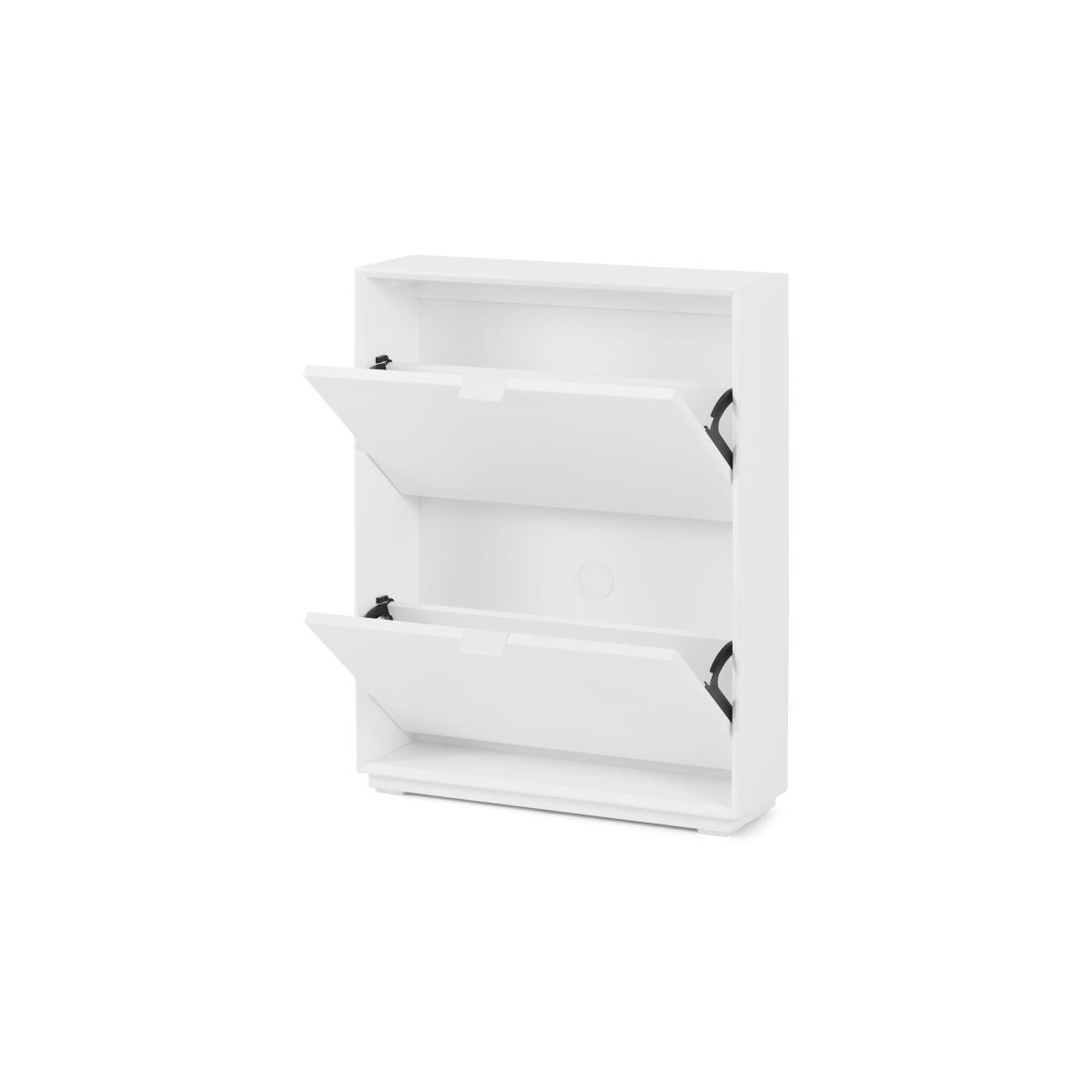 Marcell Small Shoe Storage Cabinet, White – image 6