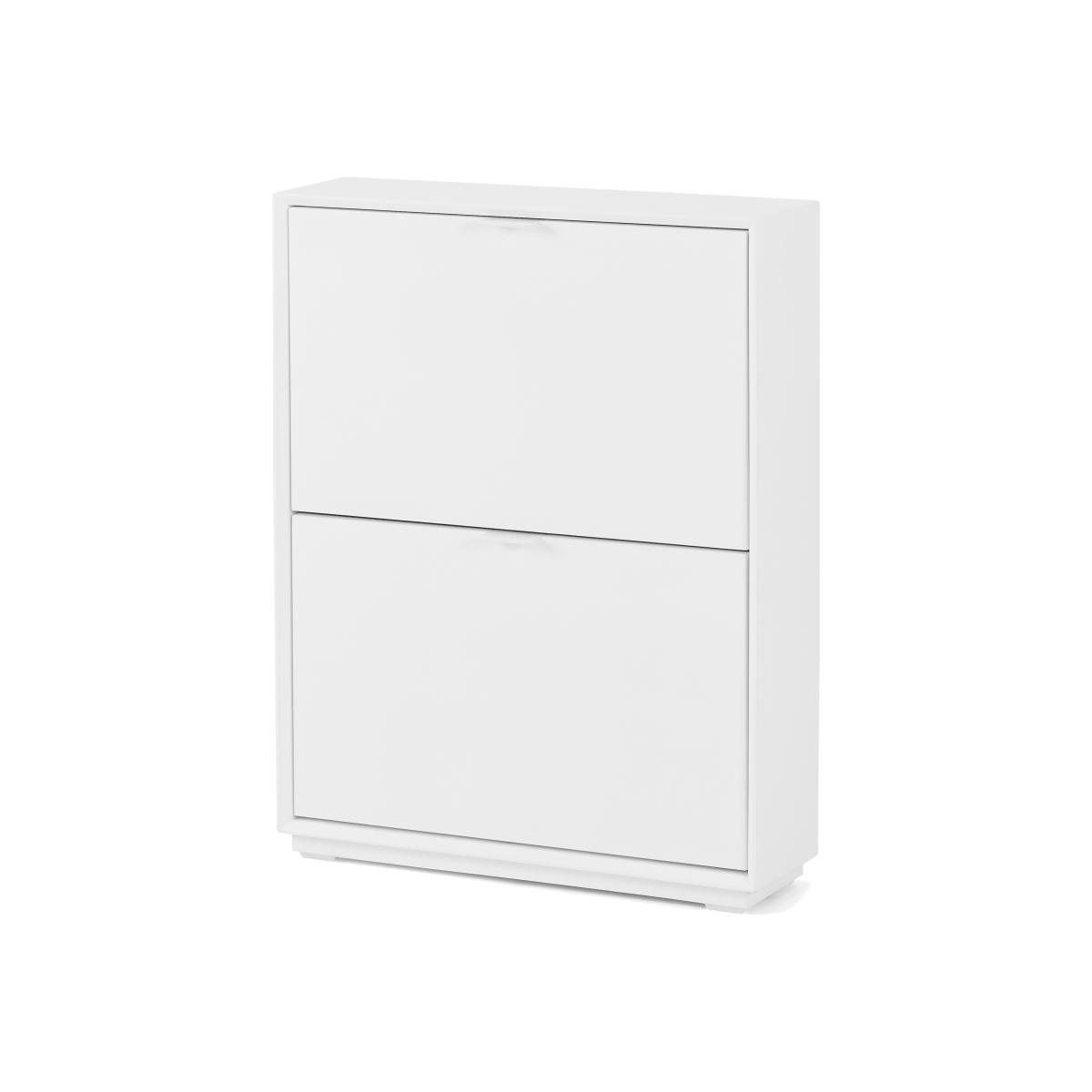 Marcell Small Shoe Storage Cabinet, White – image 1