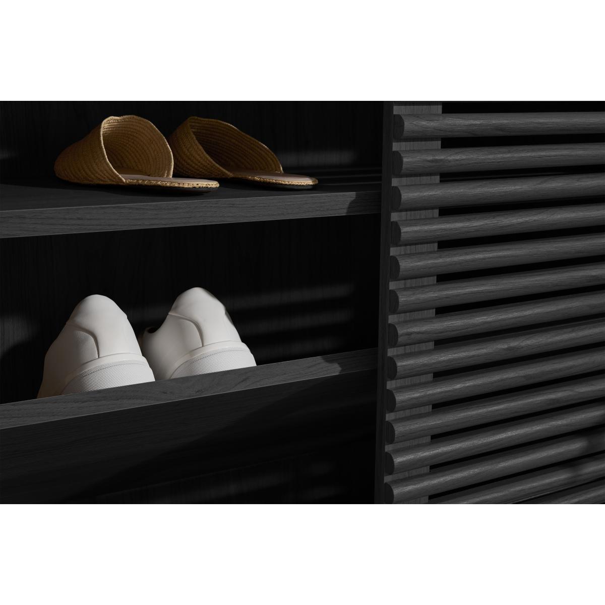 Tulma Shoe Storage, Black Wood Effect – image 5