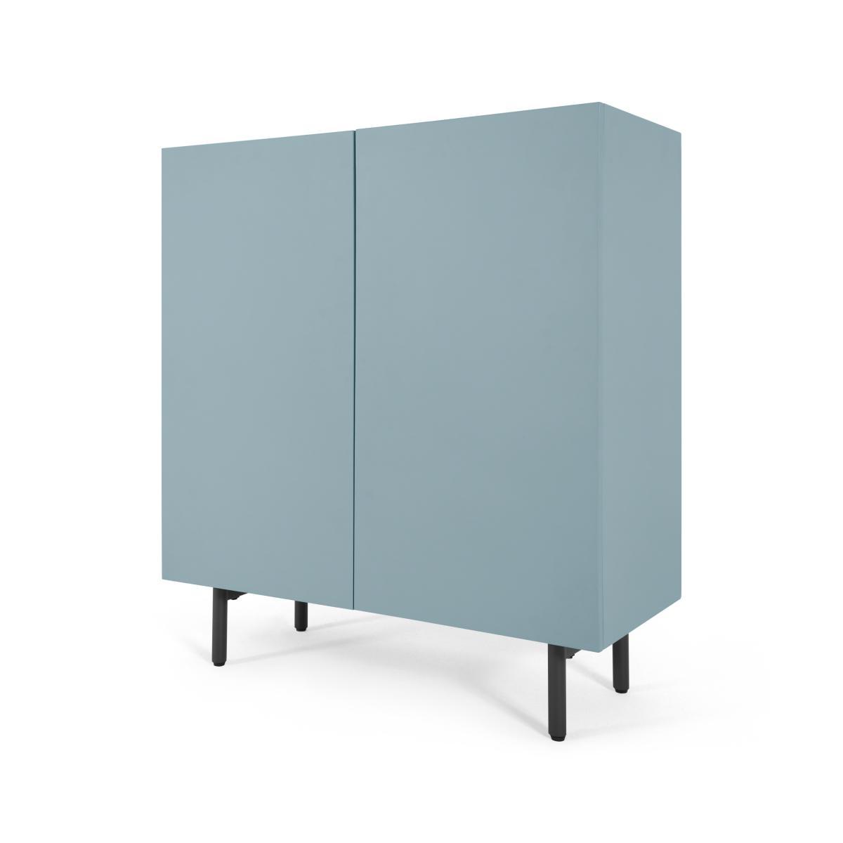 Mino Hallway Storage, Oak & Blue – image 2